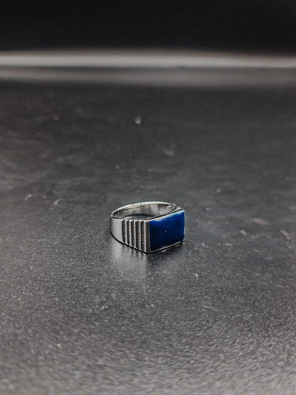 Ring for Men Blue Stone | 650105 - Tohfa Mart