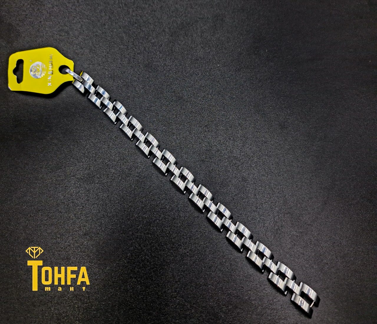 White Metal like Bracelet | Unisex Bracelet | 650111 - Tohfa Mart