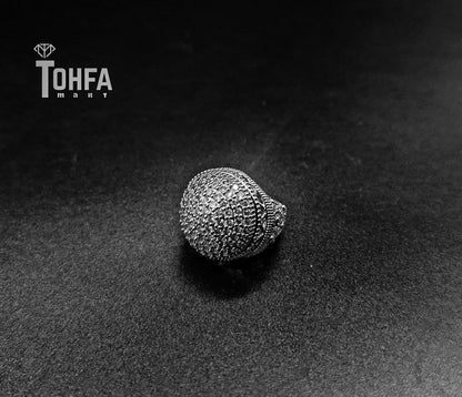 White Diamond Pearl Ring | 650110 - Tohfa Mart
