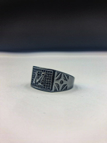 M letter Adult men ring | High Quality | 650104 - Tohfa Mart