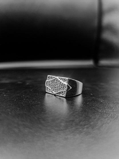 Silver Ring for adult men | 650103 - Tohfa Mart